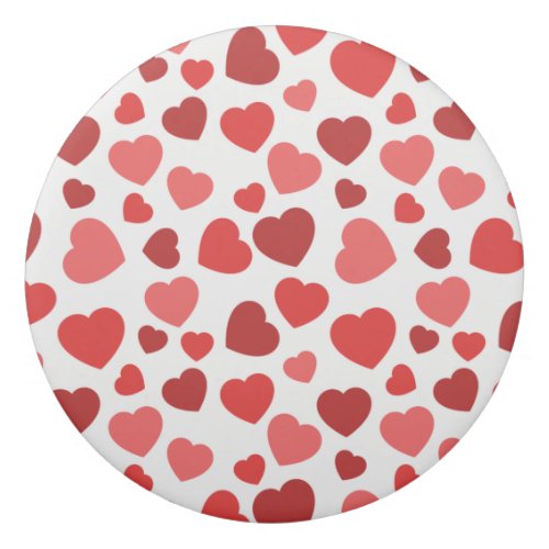 Pattern Of Hearts Red Hearts Hearts Pattern Eraser