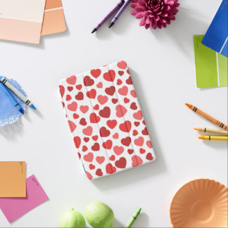Pattern Of Hearts, Red Hearts, Hearts Pattern iPad Mini Cover