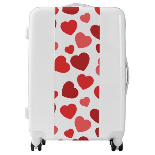 Pattern Of Hearts Red Hearts Hearts Pattern Luggage