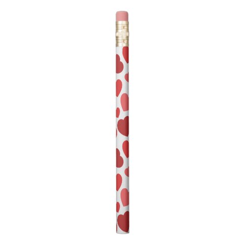 Pattern Of Hearts Red Hearts Hearts Pattern Pencil