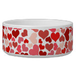 Pattern Of Hearts, Red Hearts, Love Bowl