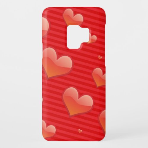 Pattern Of Hearts Red Hearts Love Case_Mate Samsung Galaxy S9 Case