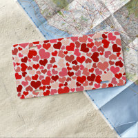 Pattern Of Hearts, Red Hearts, Love