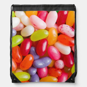 Pattern of jelly beans drawstring bag
