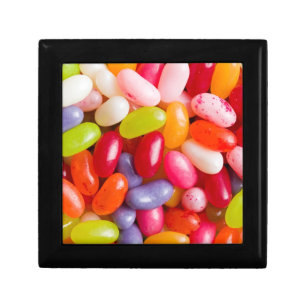 Pattern of jelly beans gift box