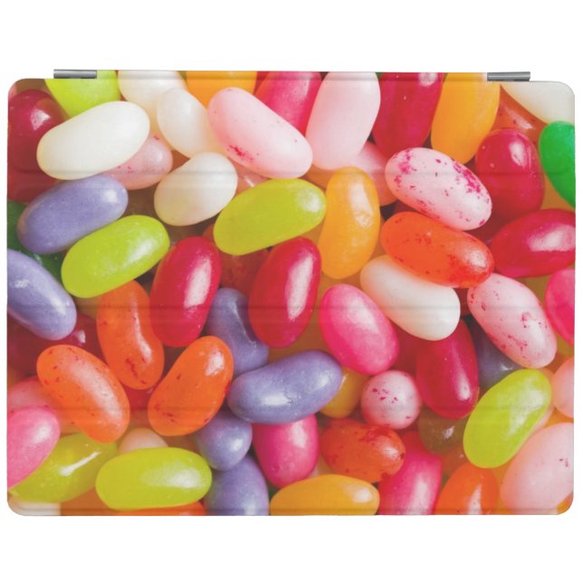 Pattern of jelly beans iPad smart cover (Horizontal)