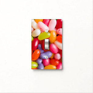 Pattern of jelly beans light switch cover