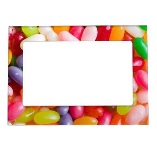 Pattern of jelly beans magnetic frame
