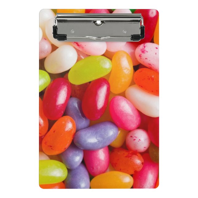 Pattern of jelly beans mini clipboard (Front)