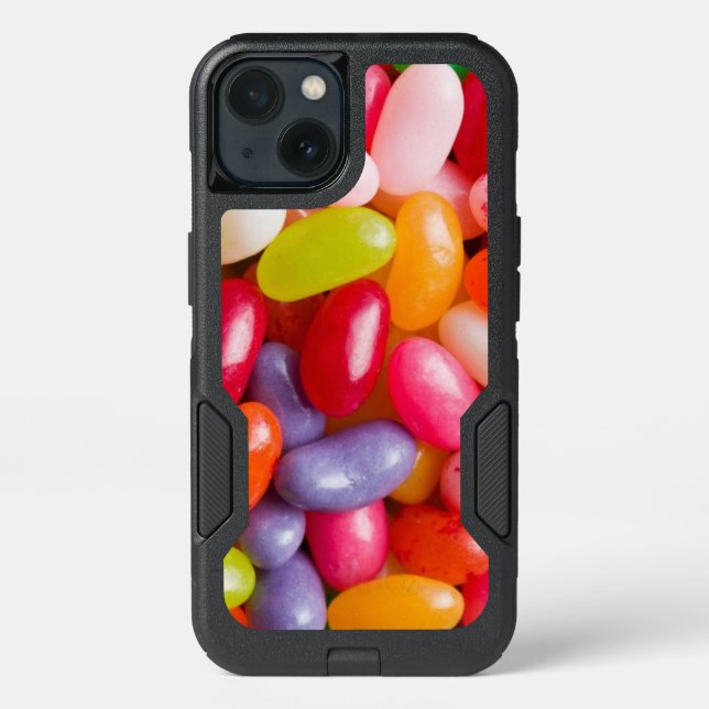 Pattern of jelly beans otterbox iPhone case (Back)