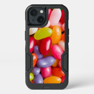 Pattern of jelly beans iPhone 13 case