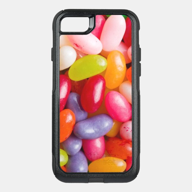 Pattern of jelly beans otterbox iPhone case (Back)