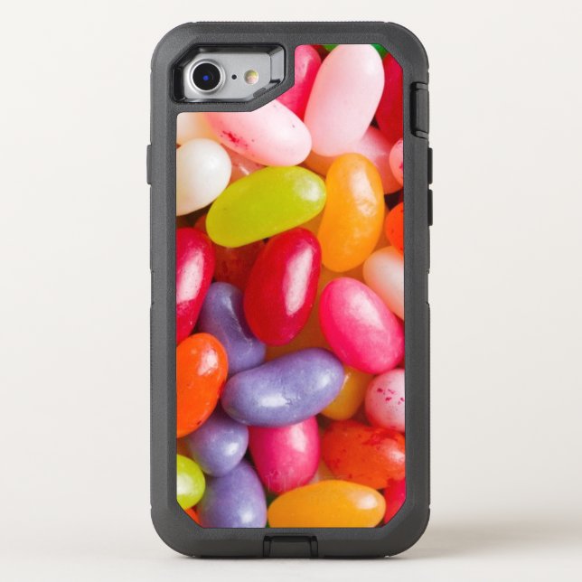 Pattern of jelly beans otterbox iPhone case (Back)