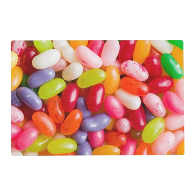 Pattern of jelly beans placemat (Front)