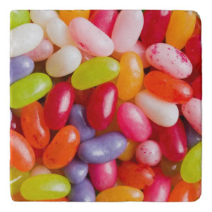 Pattern of jelly beans trivet