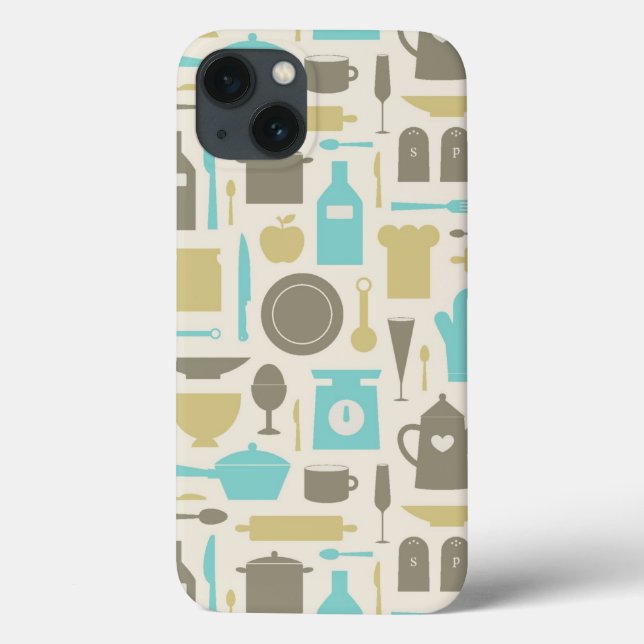 Pattern Of Kitchen Tools Case-Mate iPhone Case (Back)