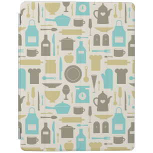 Pattern Of Kitchen Tools iPad Smart Cover