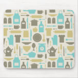 Pattern Of Kitchen Tools Mouse Pad