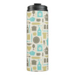 Pattern Of Kitchen Tools Thermal Tumbler
