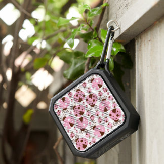 Pattern Of Ladybugs, Cute Ladybugs, Pink Ladybugs Bluetooth Speaker