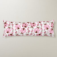 Pattern Of Ladybugs, Cute Ladybugs, Pink Ladybugs