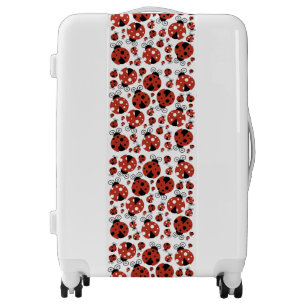 Pattern Of Ladybugs, Cute Ladybugs, Red Ladybugs Luggage