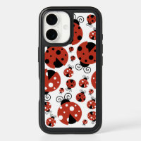 Pattern Of Ladybugs, Cute Ladybugs, Red Ladybugs