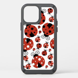 Pattern Of Ladybugs, Cute Ladybugs, Red Ladybugs Speck iPhone 12 Case