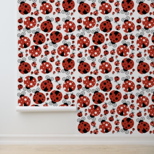 Pattern Of Ladybugs Cute Ladybugs Red Ladybugs Wallpaper