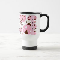 Pattern Of Ladybugs, Pink Ladybugs, Your Name