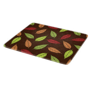 Pattern Of Leaves, Colorful Leaves, Autumn Leaves Cutting Board