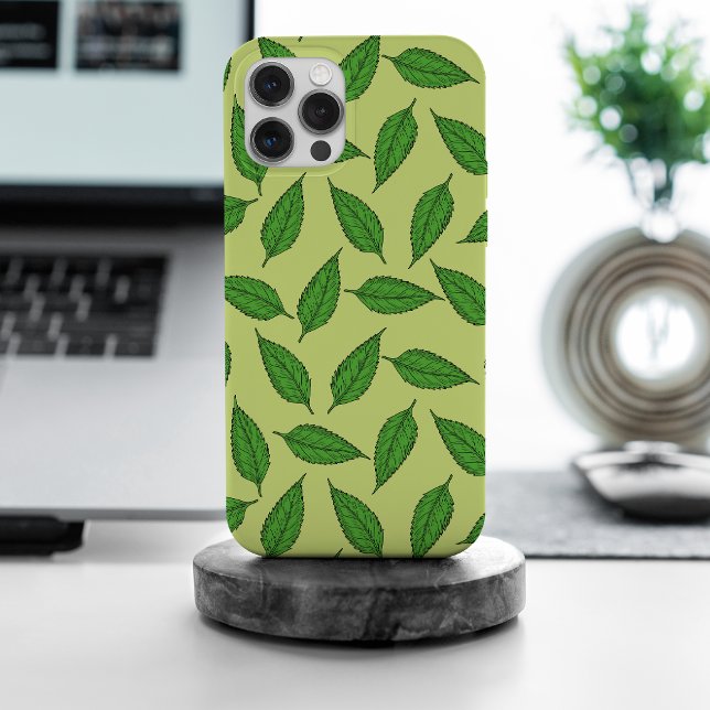 Pattern Of Leaves, Leaf Pattern, Spring Leaves Case-Mate iPhone Case (Creator Uploaded)