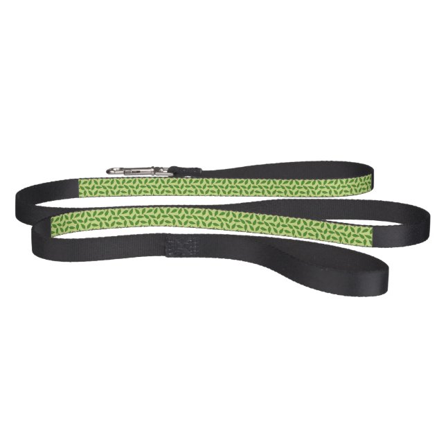 Pattern Of Leaves, Leaf Pattern, Spring Leaves Pet Leash (Full)