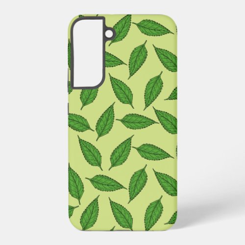 Pattern Of Leaves Leaf Pattern Spring Leaves Samsung Galaxy S22 Case