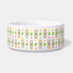 Pattern Of Llamas, Cute Llamas, Alpacas, Cactus Bowl<br><div class="desc">Cute,  fun and adorable pattern with llamas,  alpacas,  stars and cactus. Modern and trendy gift,  perfect for the llama lover in your life.</div>