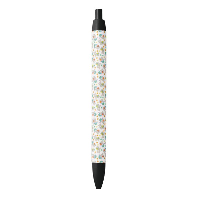 Pattern Of Llamas, Cute Llamas, Alpacas, Flowers Pen (Front Vertical)