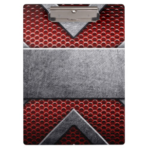 Pattern of metal plate clipboard