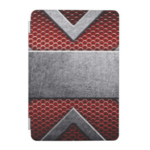 Pattern of metal plate iPad mini cover