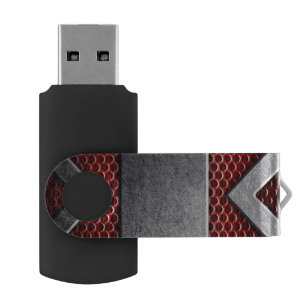 Pattern of metal plate USB flash drive