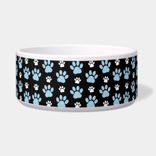 Pattern Of Paws, Blue Paws, Dog Paws, Animal Paws Bowl