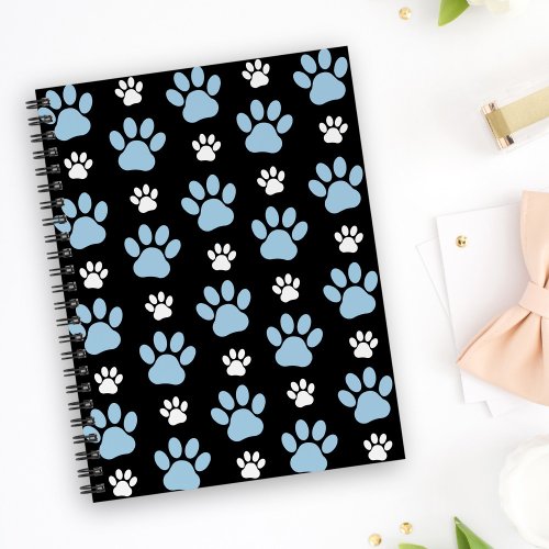 Pattern Of Paws Blue Paws Dog Paws Animal Paws Planner