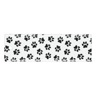 Pattern Of Paws, Dog Paws, Black Paws Ruler