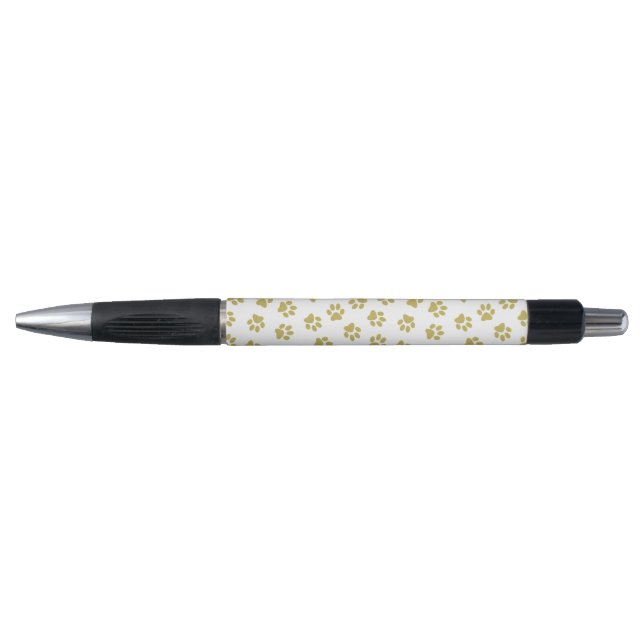 Pattern Of Paws, Dog Paws, Golden Paws Pen (Front)