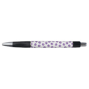 Pattern Of Paws, Dog Paws, Purple Paws Pen