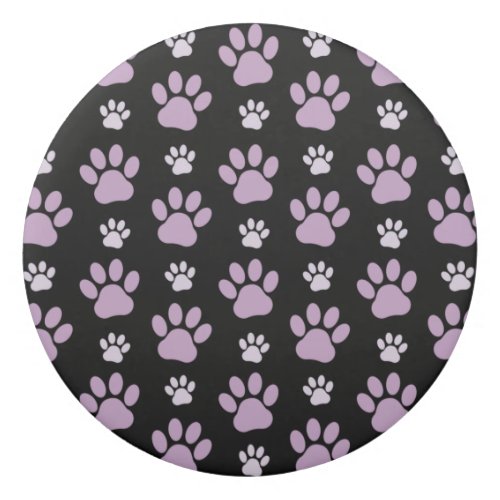Pattern Of Paws Lilac Paws Dog Paws Paw Prints Eraser