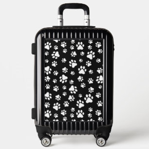 Black Paw Luggage Zazzle