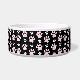 Pattern Of Paws, Pink Paws, Dog Paws, Animal Paws Bowl