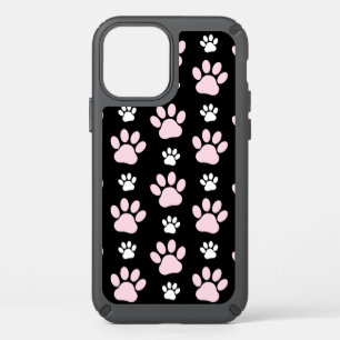 Pattern Of Paws, Pink Paws, Dog Paws, Animal Paws Speck iPhone 12 Case