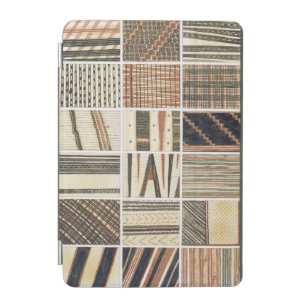 Pattern of Polynesian tapa from Cook's iPad Mini Cover