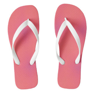Pattern of Soft Pink & Purple Flip Flops
